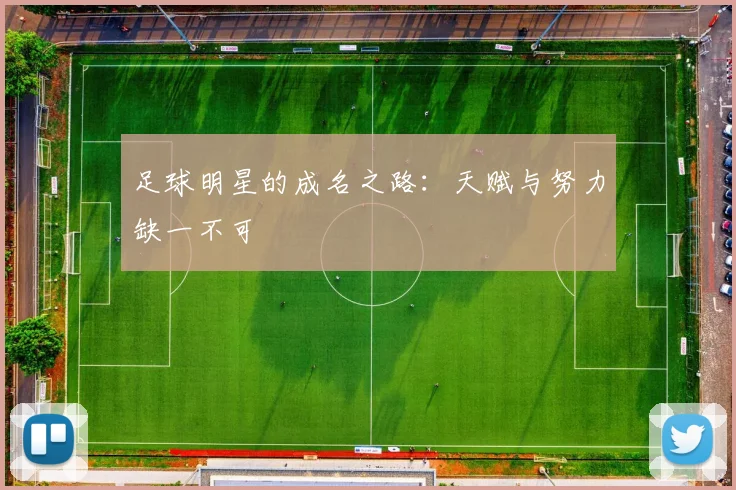 足球明星的成名之路：天赋与努力缺一不可