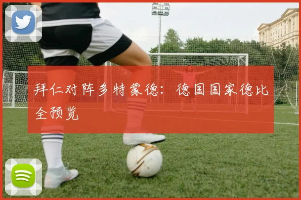 拜仁对阵多特蒙德：德国国家德比全预览