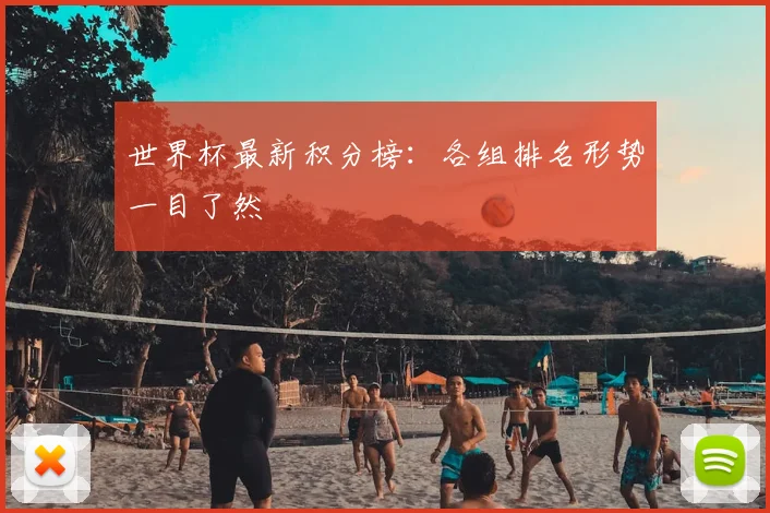 世界杯最新积分榜：各组排名形势一目了然